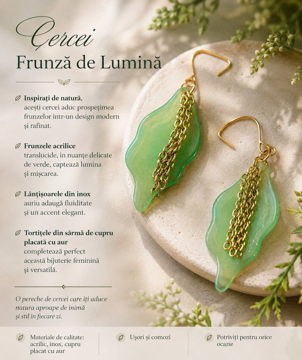 Cercei - FRUNZĂ DE LUMINĂ