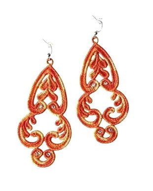 Cercei Chandelier Orange Degrade