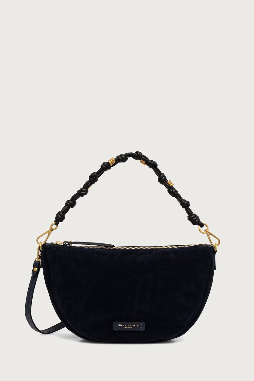 Gianni Chiarini geantă crossbody pentru femei din piele întoarsă CLEO