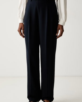 Twinset pantaloni pentru femei cu vâscoză