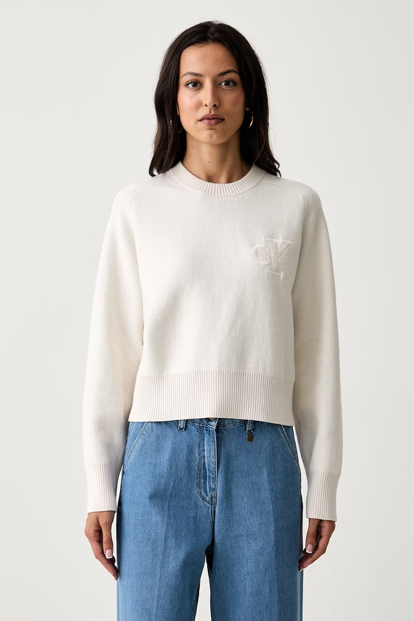 Calvin Klein Jeans  pulover pentru femei cu amestec de lână