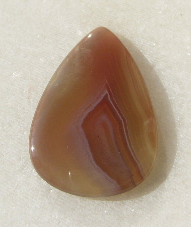 Agata Botswana cabochon aprox 28x18x3.5 mm