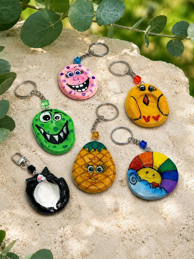 Worry Stones-colectie brelocuri antistres 02415