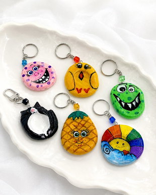 Worry Stones-colectie brelocuri antistres 02415