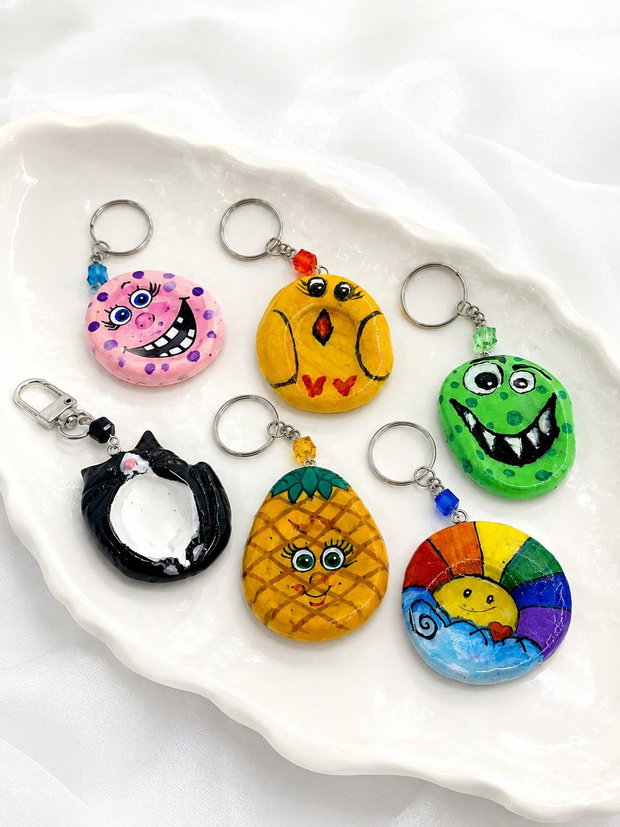 Worry Stones-colectie brelocuri antistres 02415