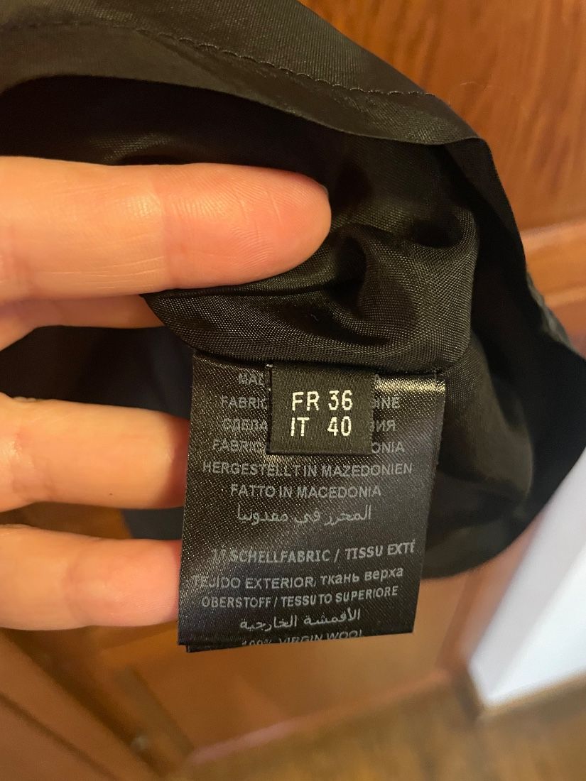 Rochie Karl Lagerfeld în carouri tartan roșu  mărimea FR3/IT40