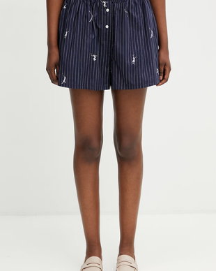 Lacoste pantaloni scurți pentru femei, din bumbac