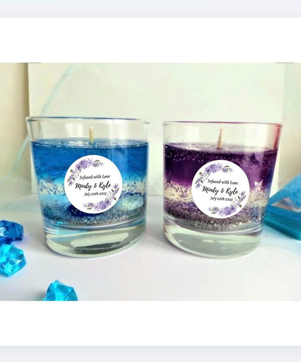 Marturii sub forma de candele cu gel