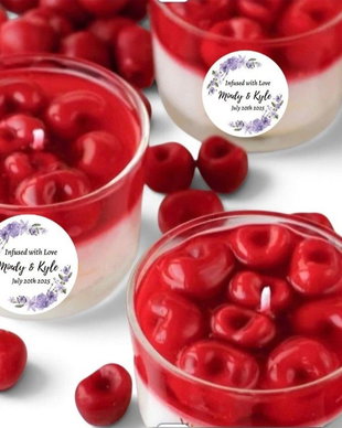 Marturii sub forma de candele tip cheesecake