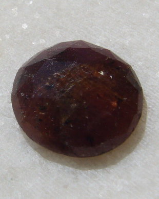 Safir fatetat cabochon aprox 16x5 mm