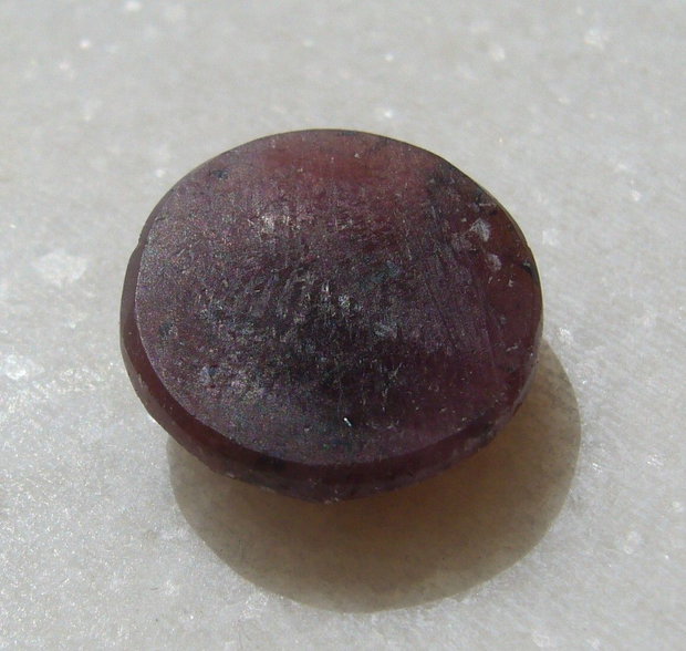 Safir fatetat cabochon aprox 16x5 mm