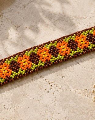 Brățară handmade Flori de Toamnă