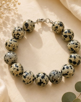Bratara Jasp Dalmatian