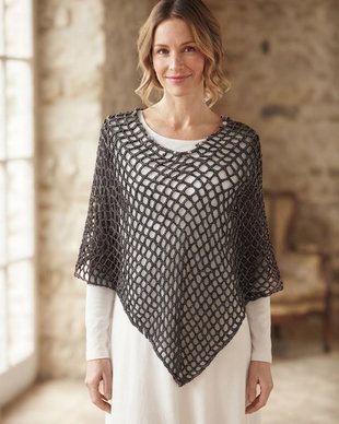 Poncho crosetat