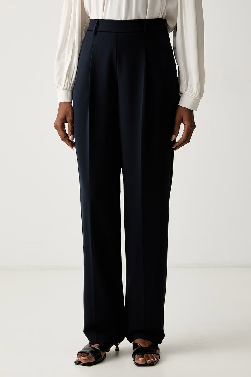 Twinset  pantaloni pentru femei cu vâscoză