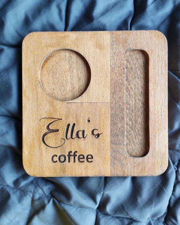 Suport de cafea, tăvița de servit cafeaua
