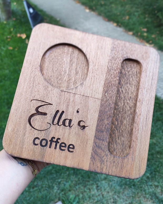Suport de cafea, tăvița de servit cafeaua