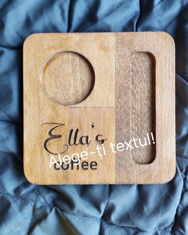 Suport de cafea, tăvița de servit cafeaua