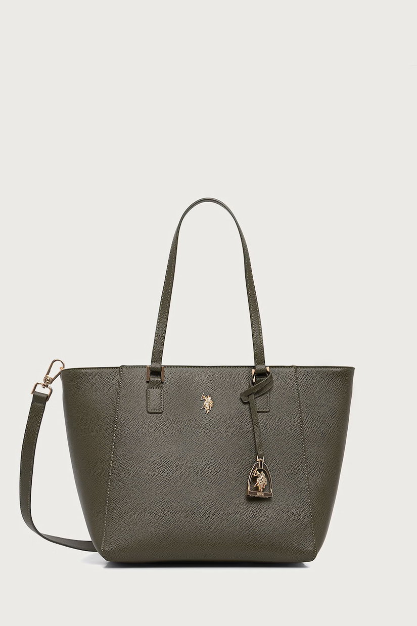 U.S. Polo Assn. geantă shopper pentru femei cu imitație de piele Jones