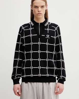 Fred Perry  pulover din amestec de lână