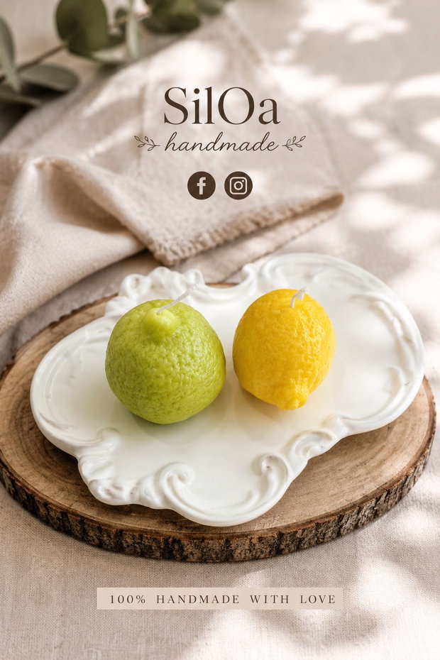 Lumânare parfumată SilOa handmade