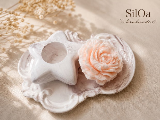 Set ceramică și ceară naturală