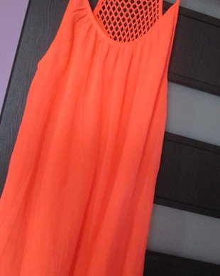 rochie portocalie de vara S