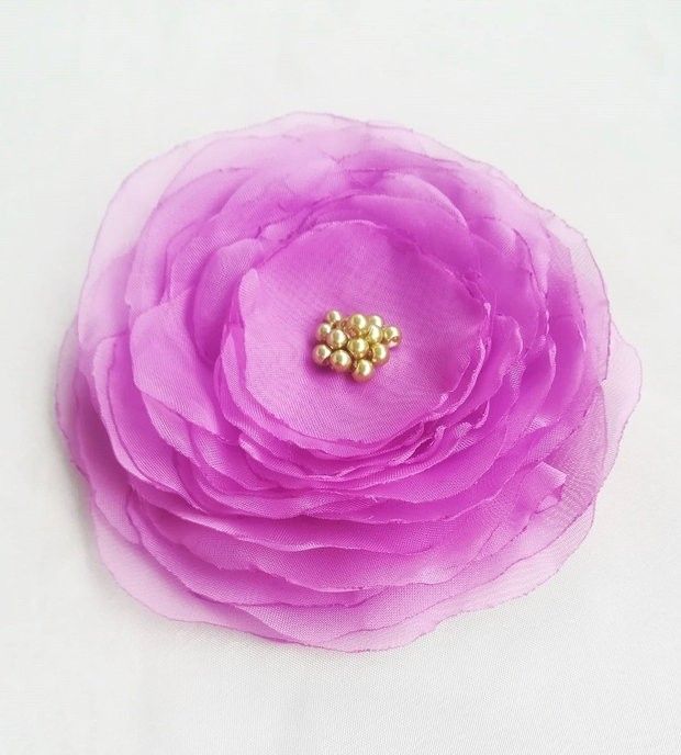 brosa floare mov lavanda 12 cm