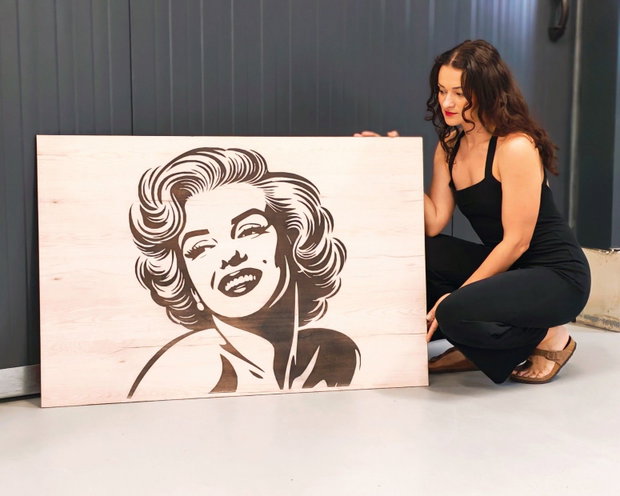 Tablou cu imaginea lui Marylin Monroe