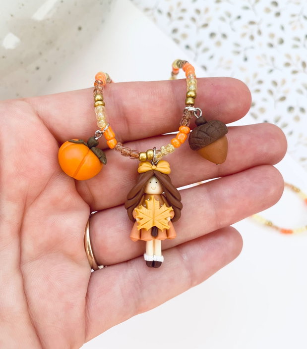 Colier I love autumn