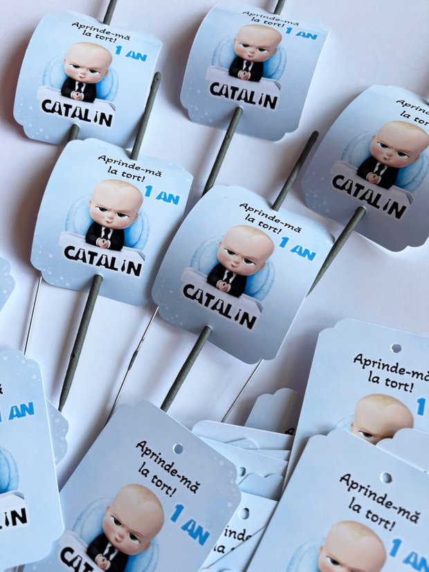 Etichete Baby boss pentru Artificii/ Artificii de mana Baby boss