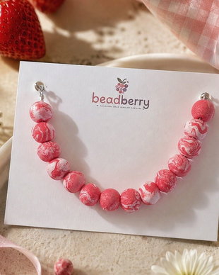 Beadberry - Brățară Strawberry Milk
