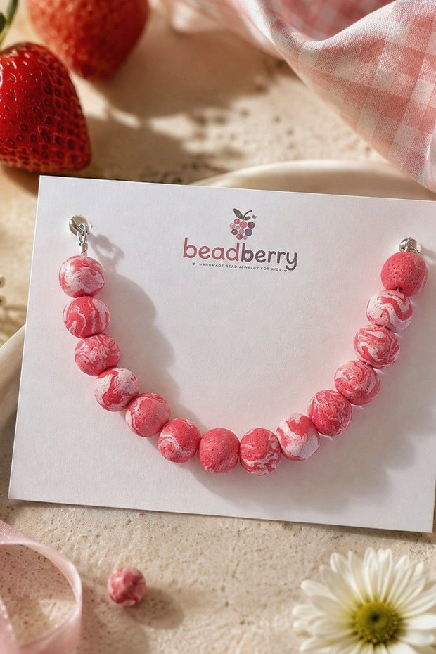 Beadberry - Brățară Strawberry Milk