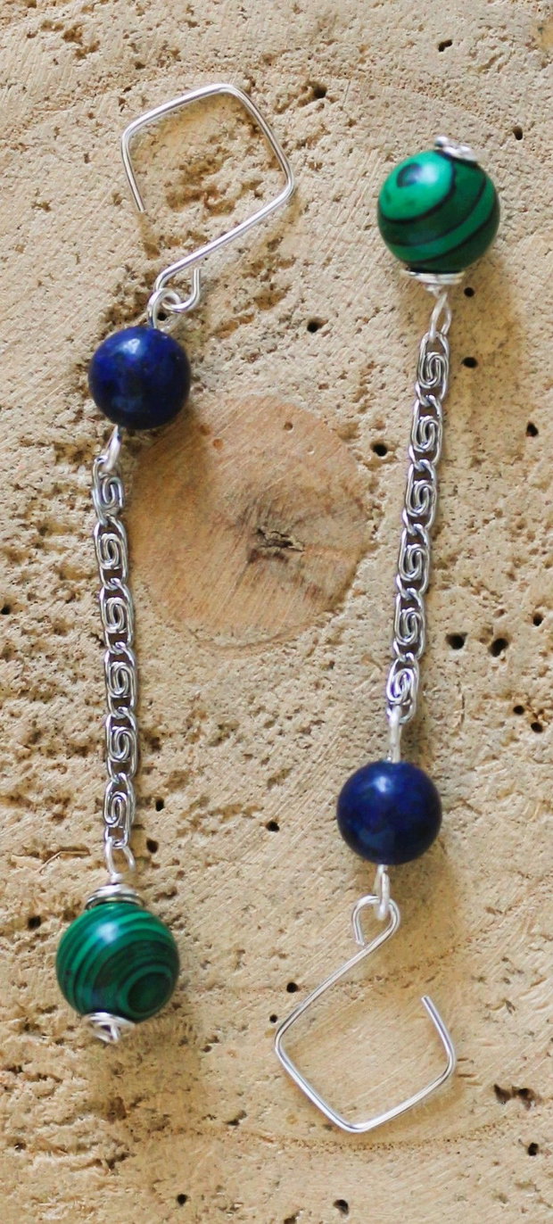 Cerce cu malahit si lapis lazuli - Echilibru, profunzime și eleganță