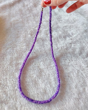 Colier Heishi Purple