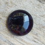 Cabochon ametist, 30 mm, 8.6 mm grosime