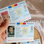 Mărturie personalizată pentru botez tip  buletin magnetic