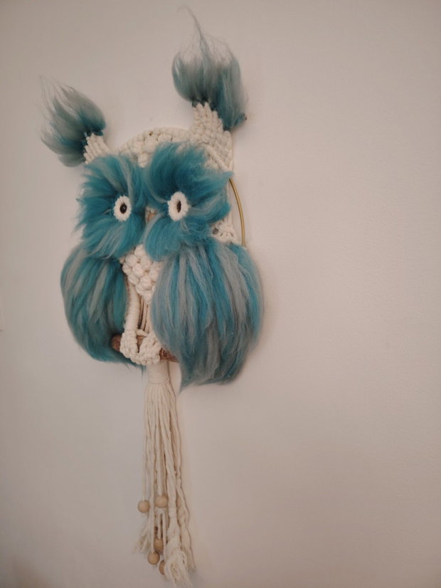 Bufniță macrame