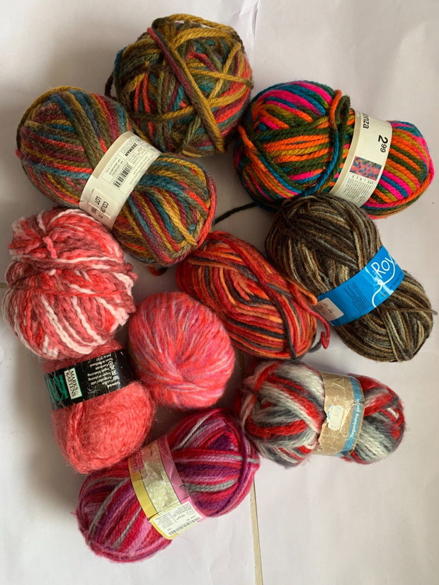 Fire de tricotat, crosetat, diverse culori si materiale- NOU