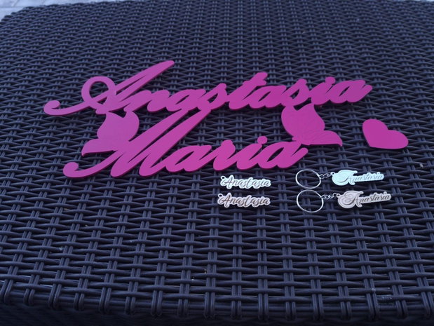Breloc personalizat din MDF