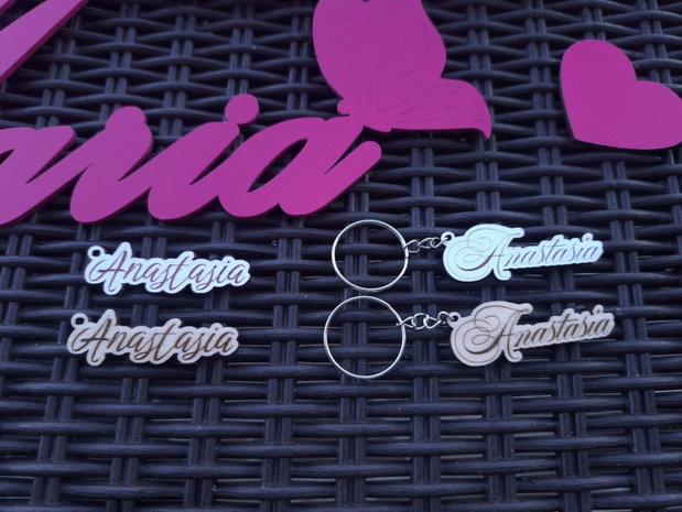 Breloc personalizat din MDF