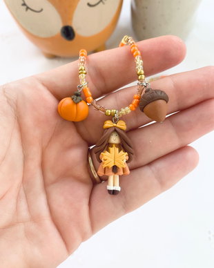 Colier I love autumn