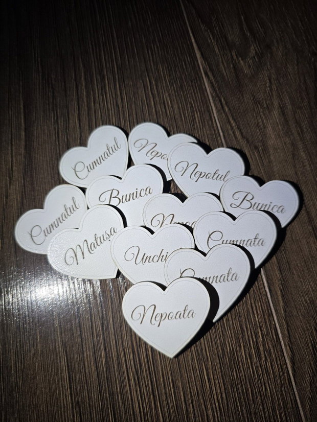 Placute pentru cocarde MDF