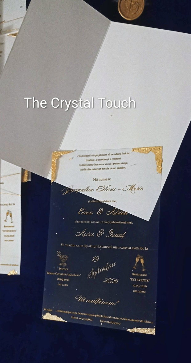 Invitații botez