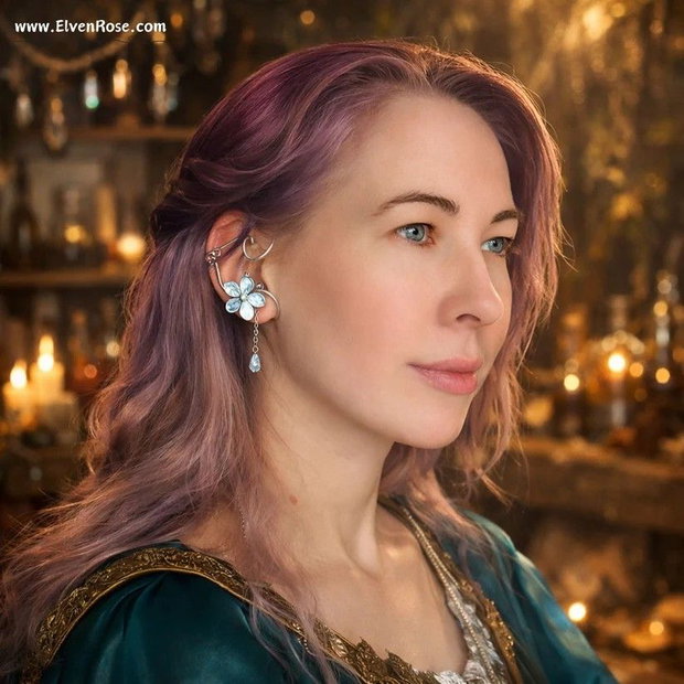 Cercel ear cuff Moonlight Whispers