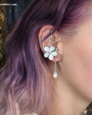 Cercel ear cuff Moonlight Whispers