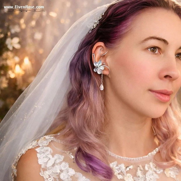Cercel ear cuff Moonlight Whispers