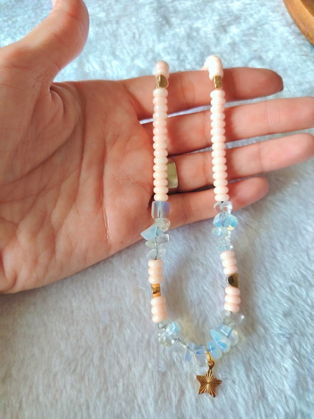 Colier Pietre Semiprețioase Opal