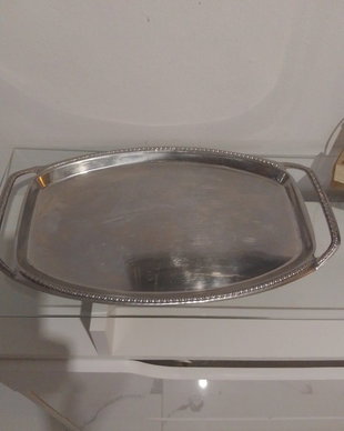 Tava din inox pentru servirea aperitivelor,prăjiturilor...