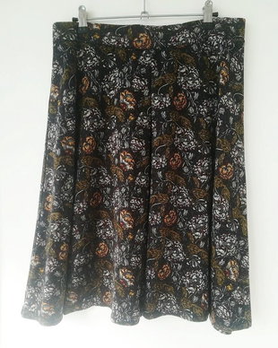 fusta tricot floral , Yessica , L